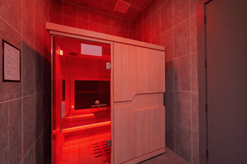 Wellness spa: cold plunge + infrared sauna